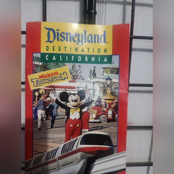 1990’s Disneyland Brochure Mickey’s Toontown RARE Mickey Mouse Passport VTG - Picture 2 of 4